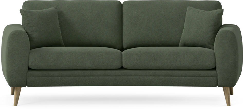Eden - 2,5-sits soffa svängd - Grön