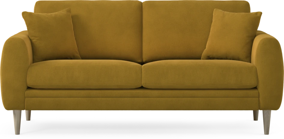 Eden - 2,5-sits soffa - Gul