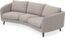 Madison - 3-sits soffa svängd, 70 cm - Beige