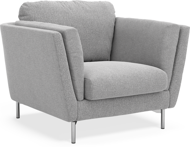 Madison Lux - Fåtölj, 70 cm - Grå
