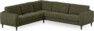 Bridge - Hörnsoffa, 2+3-sits - Grön
