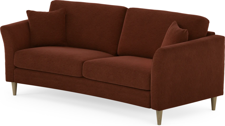 Eden - 2,5-sits soffa svängd - Orange