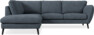 Madison Lux - 2-sits soffa med divan vänster - Vit
