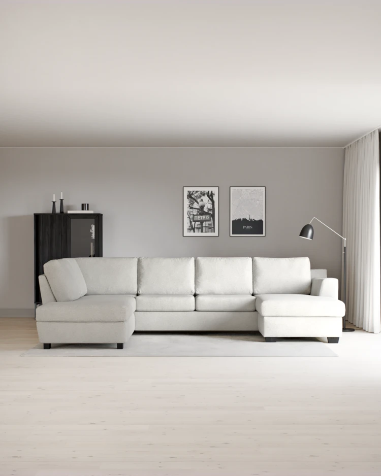 Friday - 3-sits soffa med divan vänster och schäslong höger - inspiration