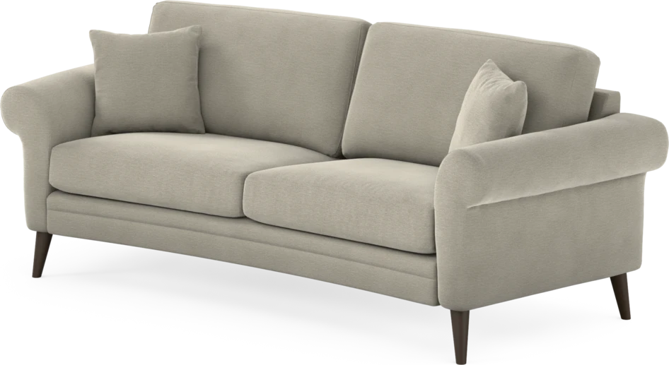 Eden - 2,5-sits soffa svängd - Brun