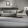 Impression Delux - 3-sits soffa med divan höger - Grå