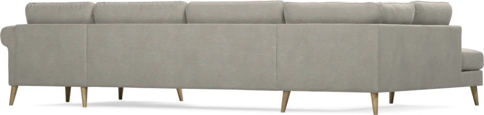 Bridge - 3-sits soffa med divan vänster och schäslong höger - Grå