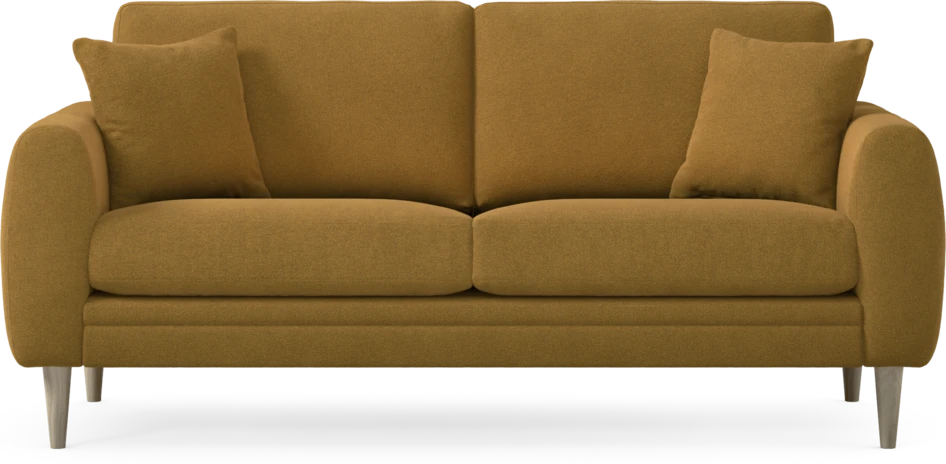 Eden - 2,5-sits soffa - Gul