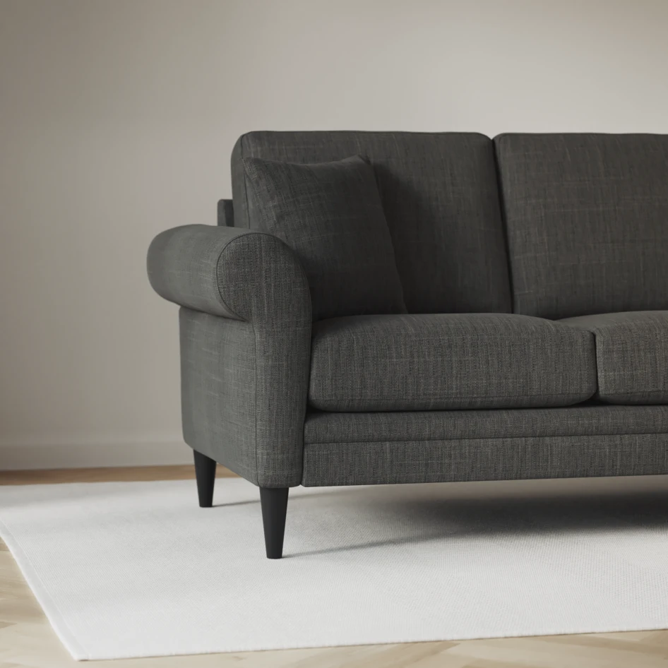 Eden - 2,5-sits soffa svängd - Grå