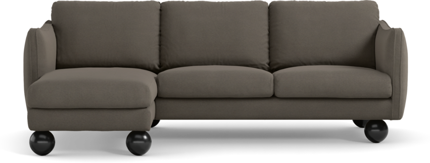 Madison Lux - 2-sits soffa med schäslong vänster - Beige