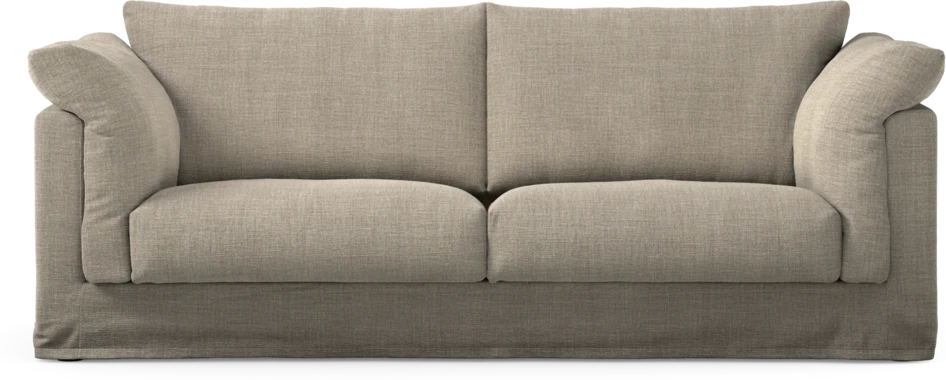 Cherrie - 2,5-sits soffa med kappa - Beige