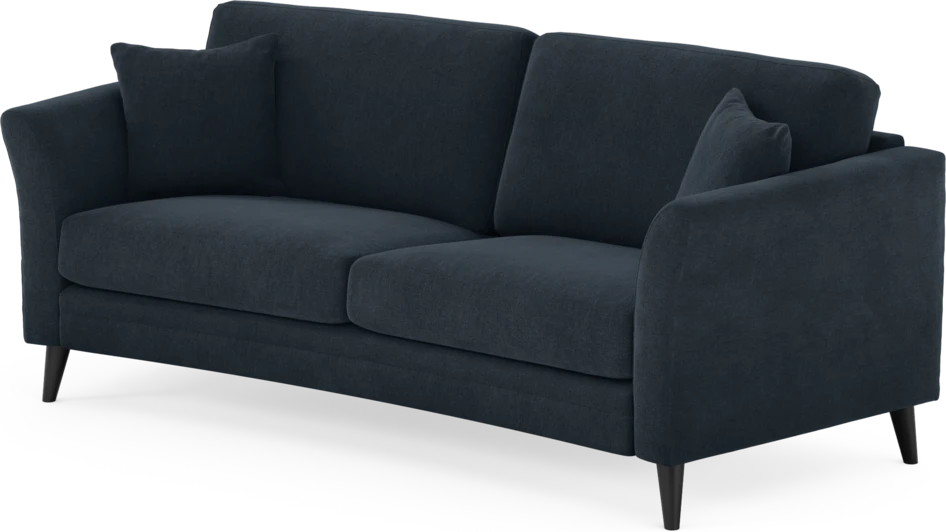 Eden - 2,5-sits soffa svängd - Blå