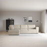 Friday - 2,5-sits soffa med divan vänster - Beige