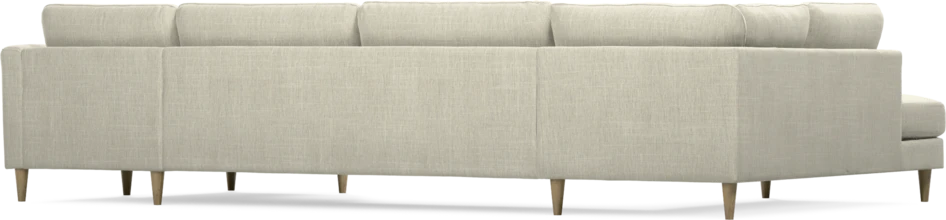 Bridge - 3-sits soffa med divan vänster och schäslong höger - Beige