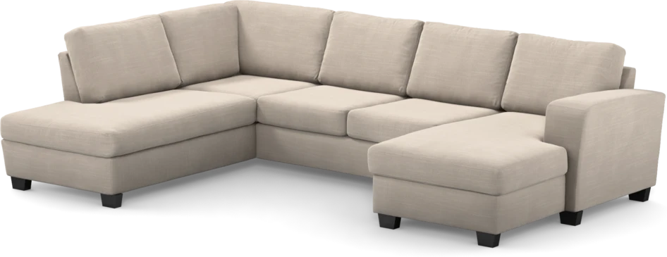 Friday - 3-sits soffa med divan vänster och schäslong höger - Beige