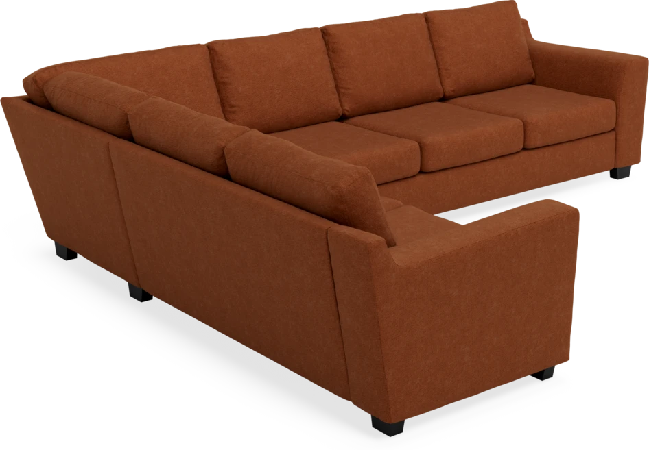 Friday - Hörnsoffa, 2+3-sits - Orange