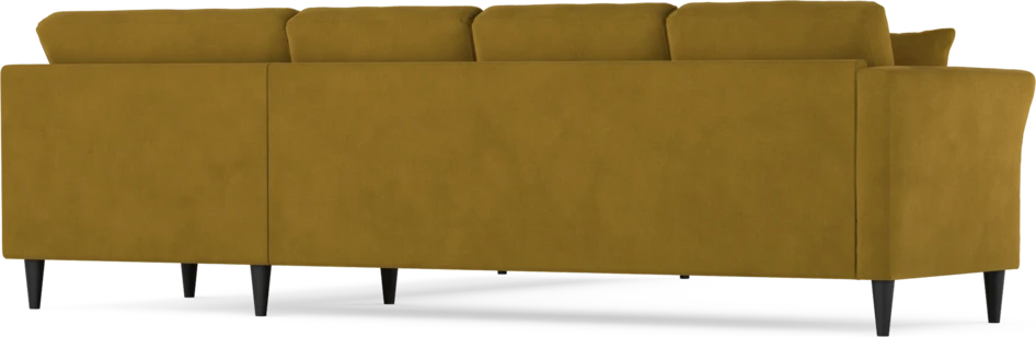 Eden - Hörnsoffa, 3+3-sits - Gul