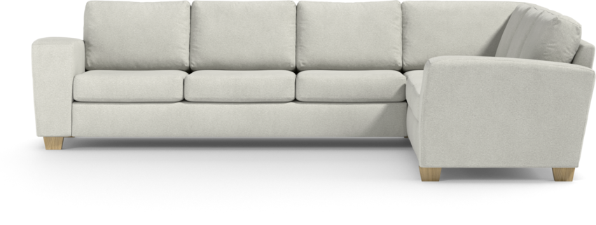 Friday - Hörnsoffa, 3+2-sits - Vit