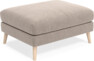 Madison - Fotpall - Beige