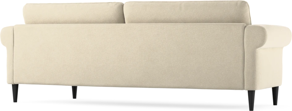 Bridge - 3-sits soffa svängd - Beige