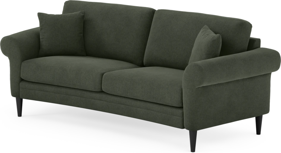 Eden - 2,5-sits soffa svängd - Grön