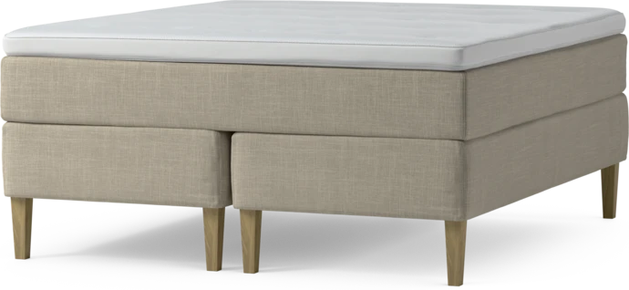 Delux Dream, Kontinentalsäng, dubbelsäng med bäddmadrass och sängben