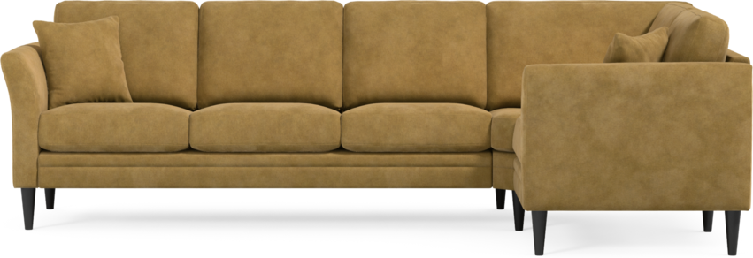 Eden - Hörnsoffa, 3+1-sits - Gul