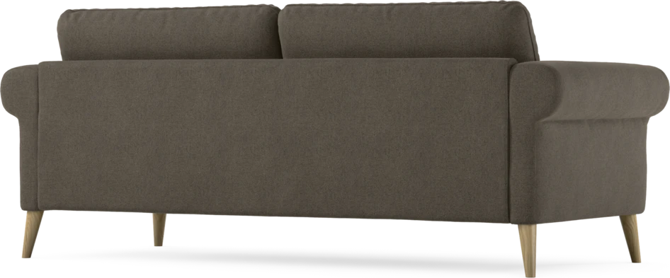 Bridge - 3-sits soffa - Brun