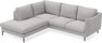 Madison - 2-sits soffa med divan vänster - Grå