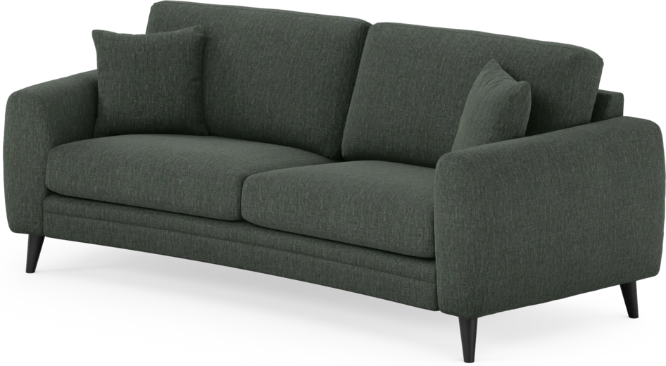 Eden - 2,5-sits soffa svängd - Grön