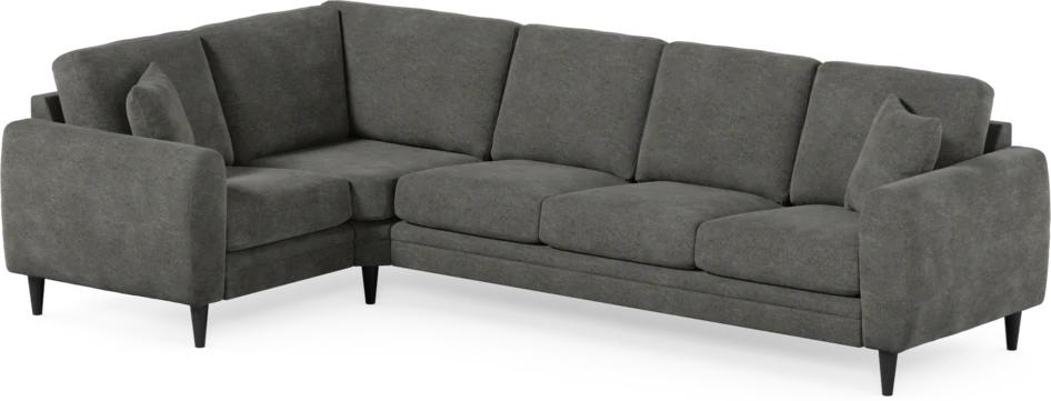 Eden - Hörnsoffa, 1+3-sits - Grå