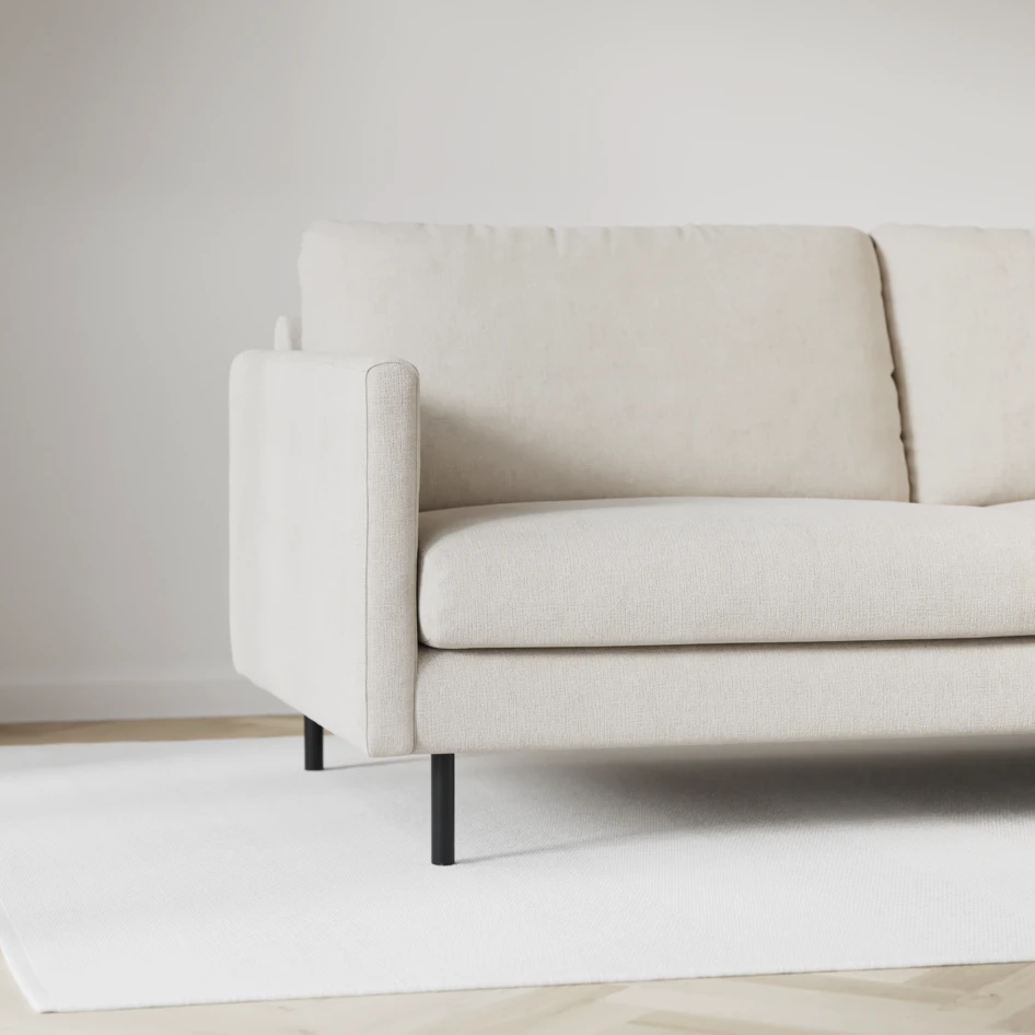 Madison Lux - Hörnsoffa med schäslong höger - Beige