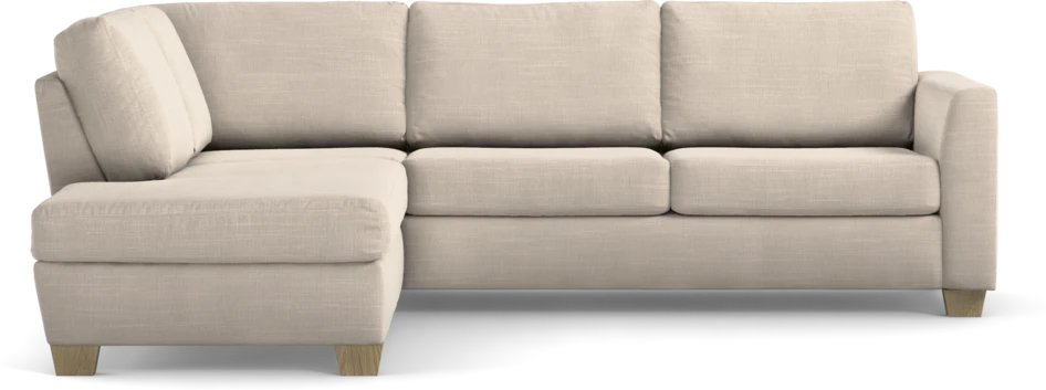 Friday - 2,5-sits soffa med divan vänster - Beige