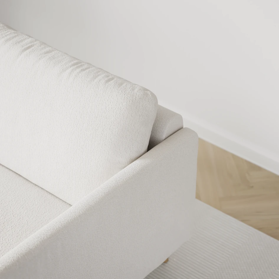 Madison - 2-sits soffa med divan vänster och schäslong höger - Beige