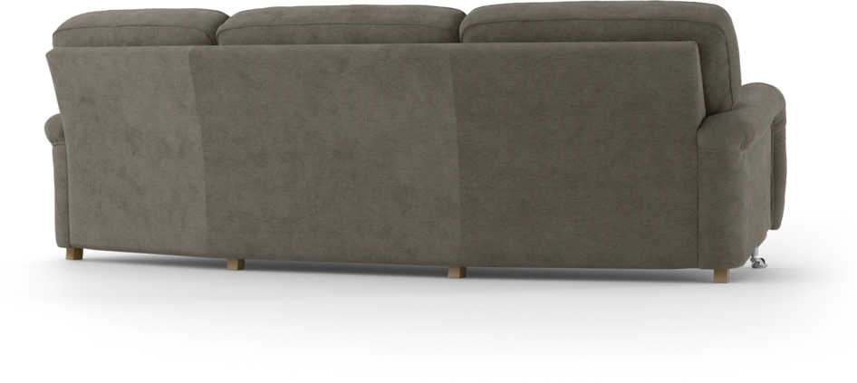 Oxford - 3-sits soffa svängd - Brun