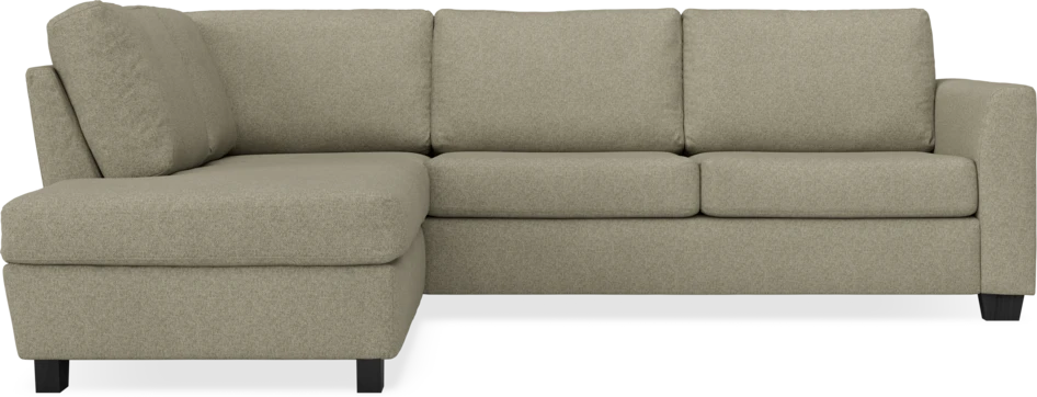 Friday - 2,5-sits soffa med divan vänster - Beige