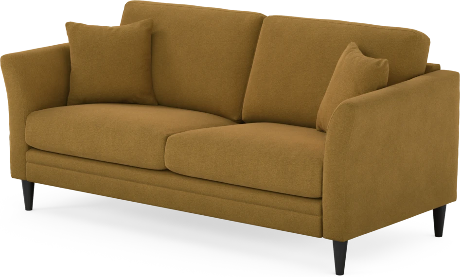 Eden - 2,5-sits soffa - Gul