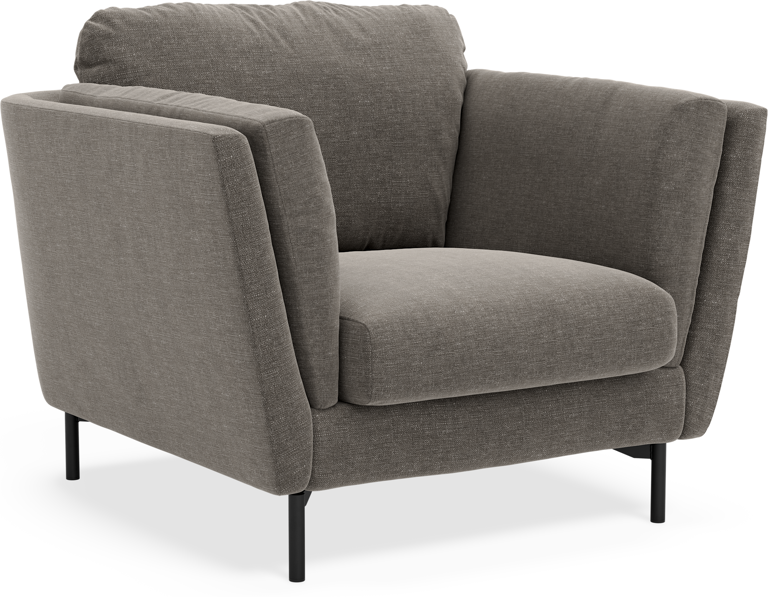 Madison Lux - Fåtölj, 70 cm - Grå