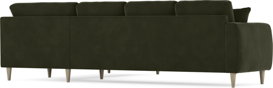 Eden - Hörnsoffa, 3+2-sits - Grön
