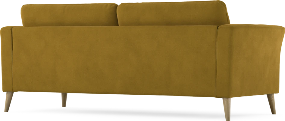 Bridge - 3-sits soffa - Gul