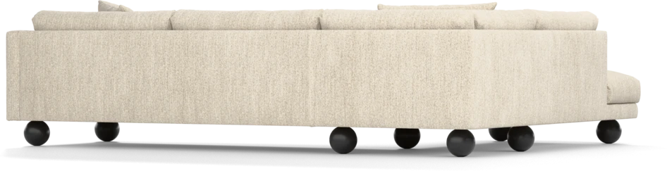 Harper - 3-sits soffa med divan vänster - Beige