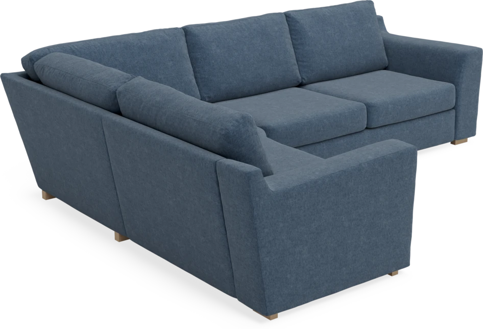 Friday - Hörnsoffa, 1,5+2,5-sits - Blå