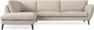 Madison Lux - 3-sits soffa med divan vänster - Vit