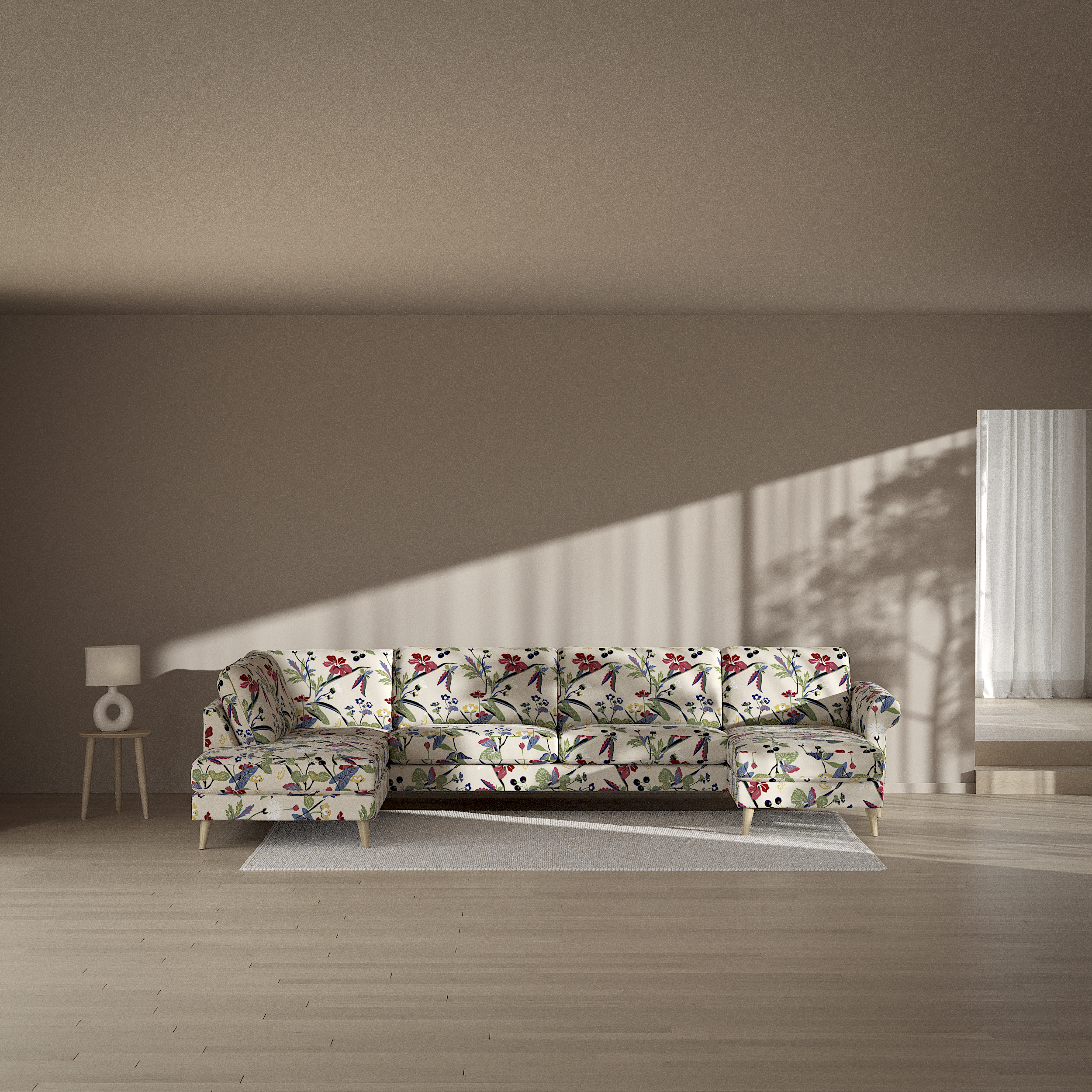 Bridge - 3-sits soffa med divan vänster och schäslong höger - inspiration