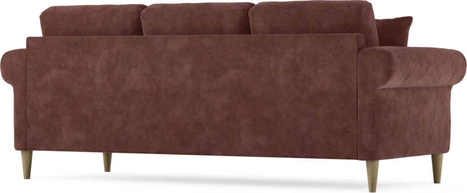 Eden - 3-sits soffa - Röd