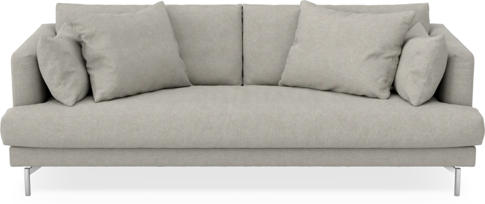 Harper - 3-sits soffa, hel dyna - Beige
