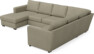 Friday - Hörnsoffa, 3+2-sits med schäslong vänster - Beige