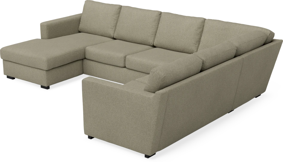 Friday - Hörnsoffa, 3+2-sits med schäslong vänster - Beige