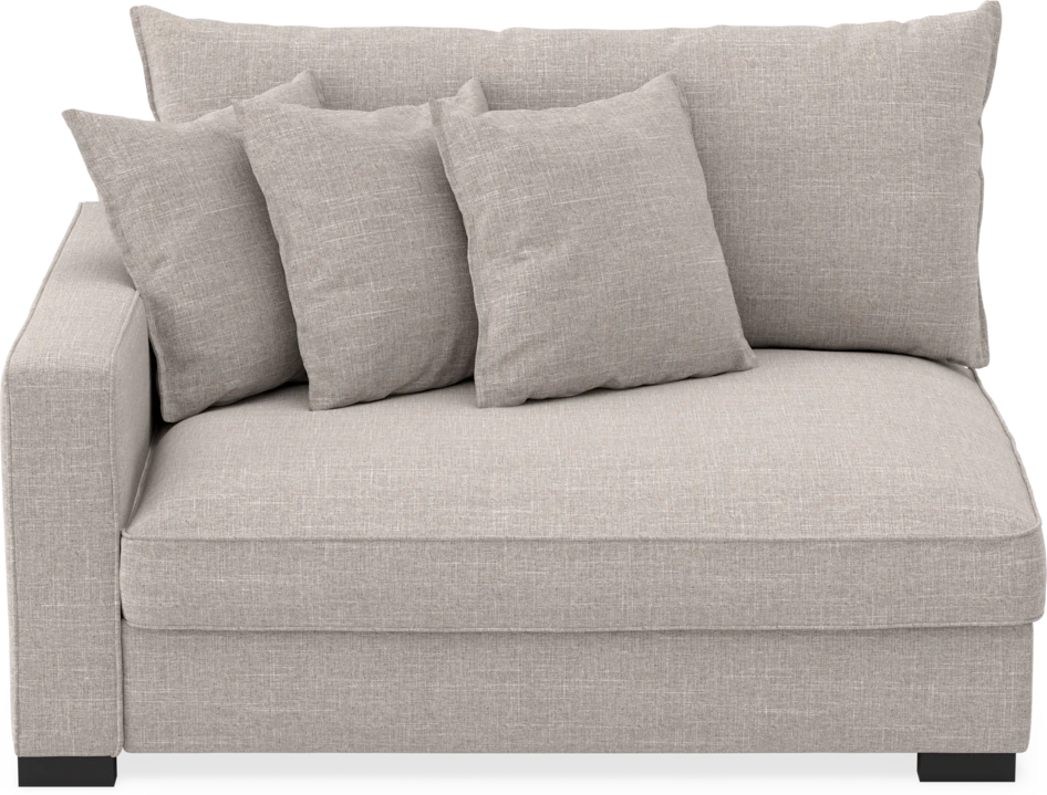 Rossi - 2-sits med armstöd vänster - Beige
