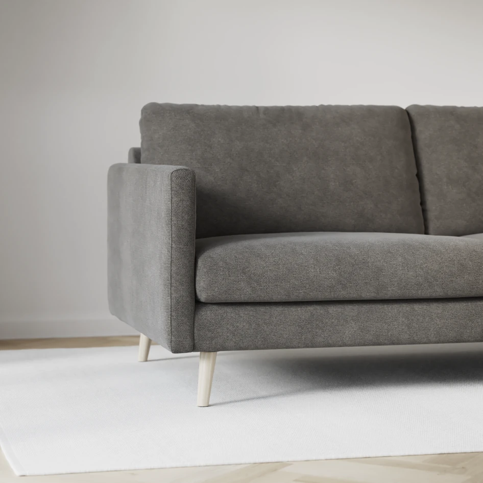 Madison Lux - Hörnsoffa 2+3-sits, hörn 1 - Grå
